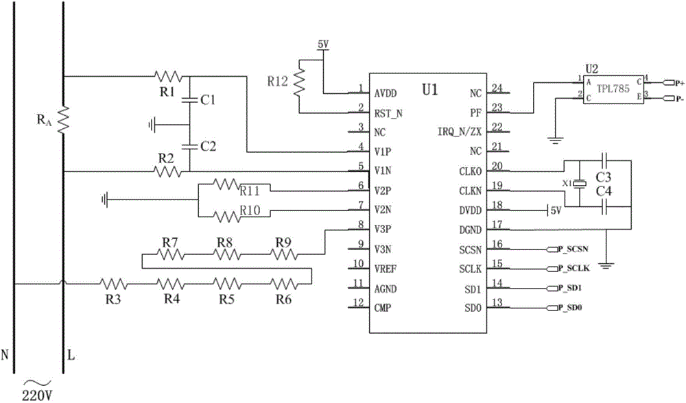 Electric meter socket