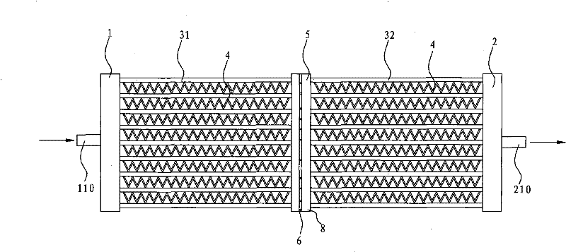 Heat exchanger with improved heat exchange property