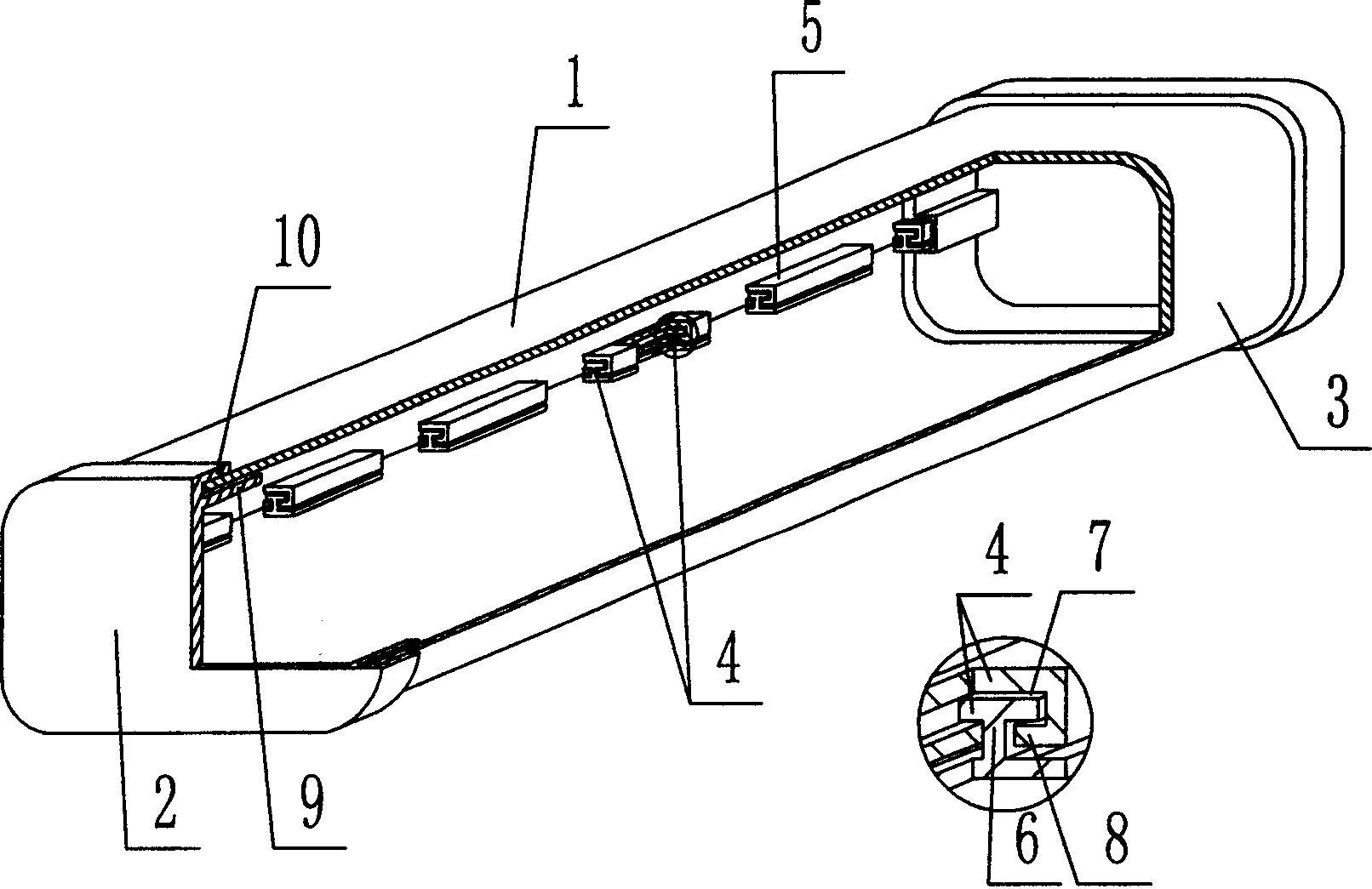 Plastic thin-wall tube