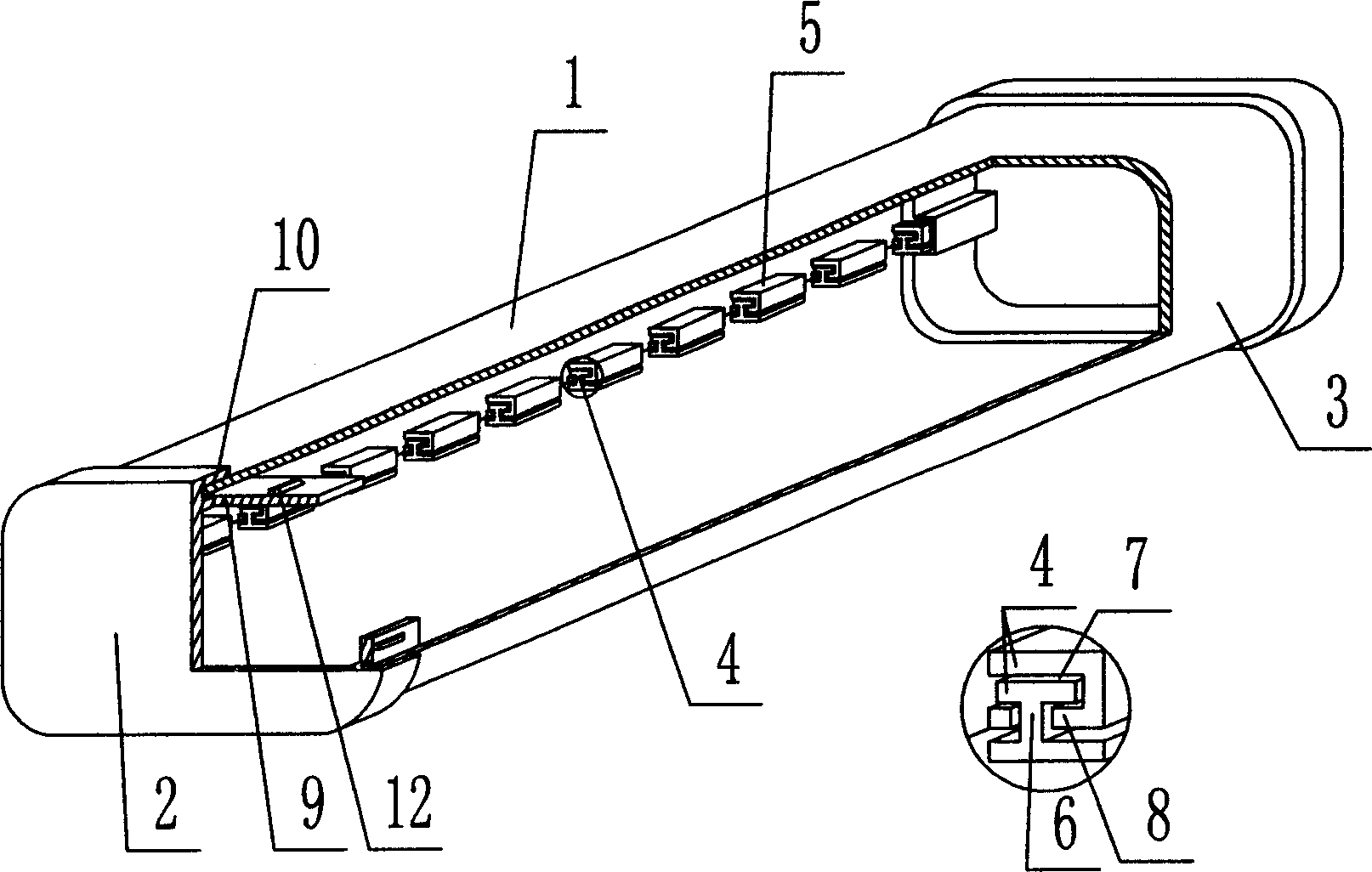 Plastic thin-wall tube