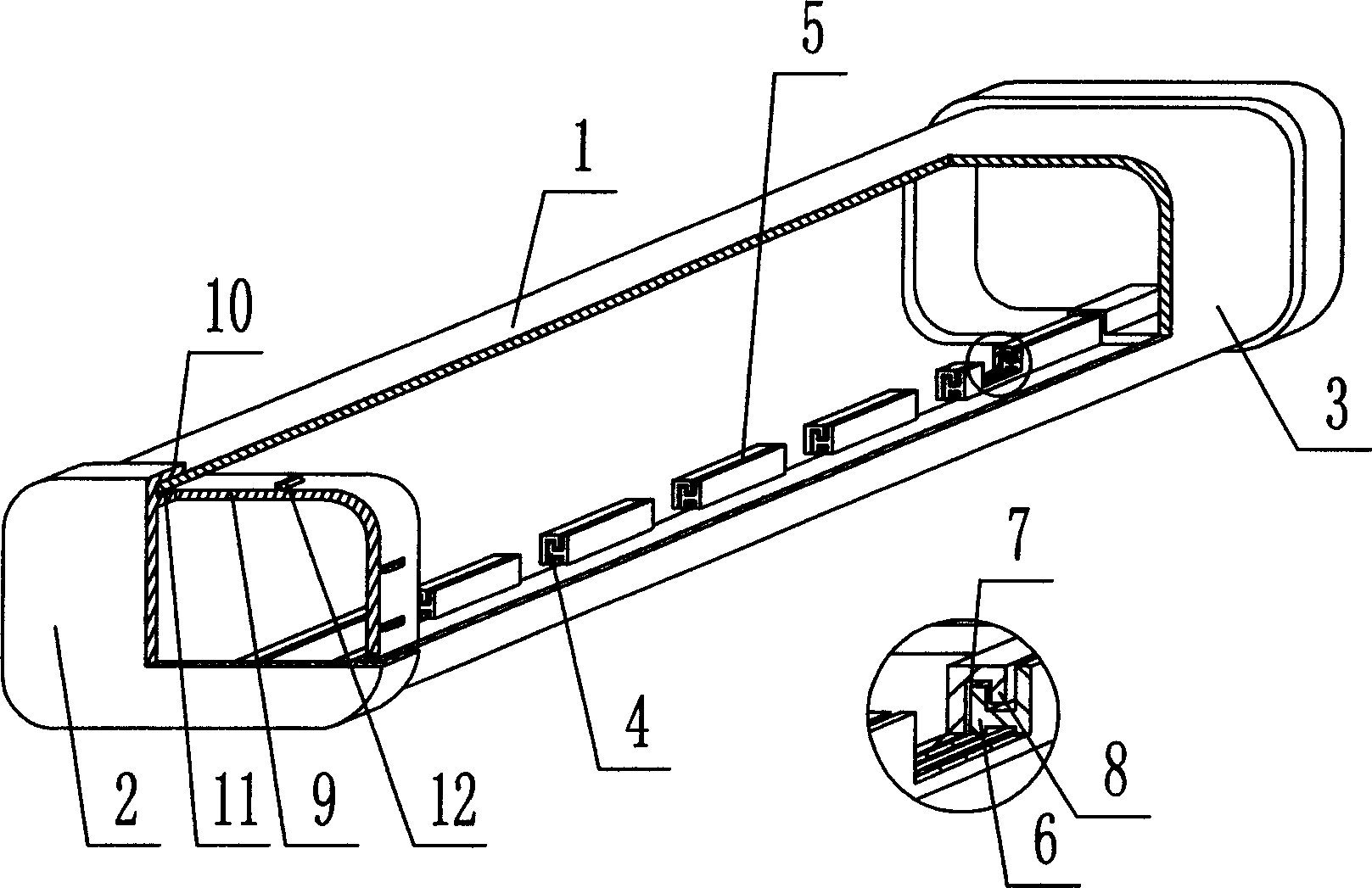 Plastic thin-wall tube