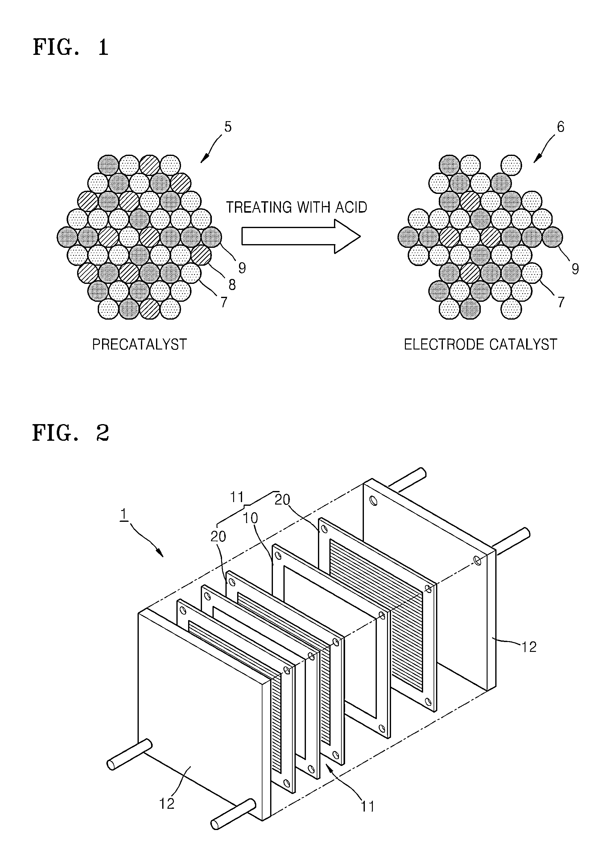 Electrode catalyst for fuel cell, electrode for fuel cell including the electrode catalyst and fuel cell including the same, and method for preparing the electrode catalyst