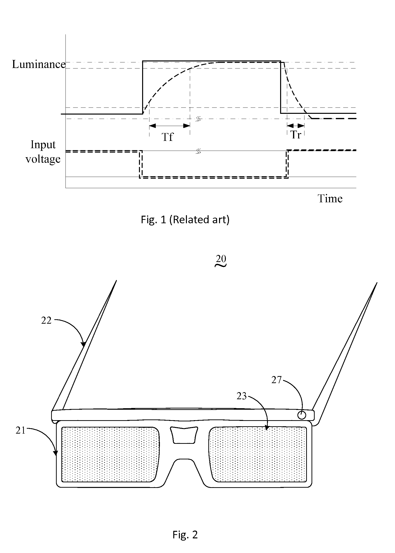 Shutter Glasses and Related 3D Display System