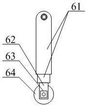 Adjustable suction and application anticorrosion device for internal surface of oil exploitation pipe