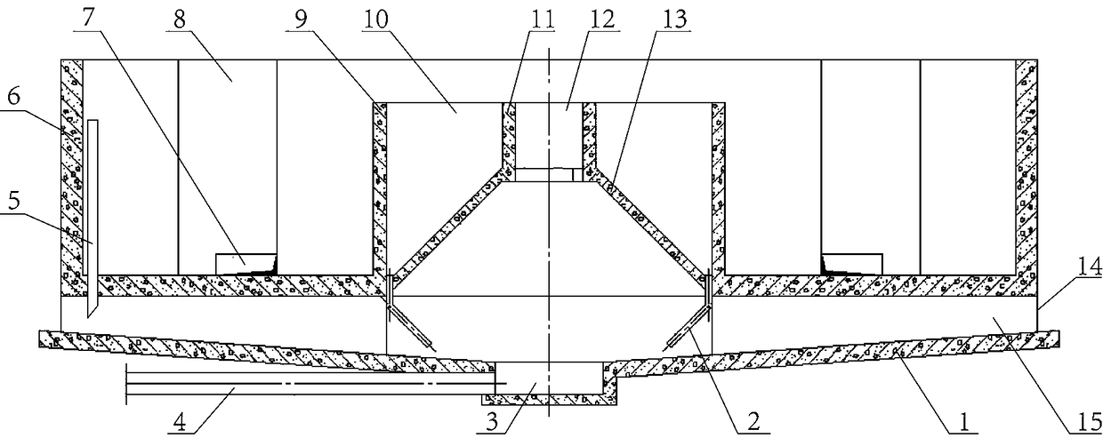 Pond circulating aquaculture water treatment system