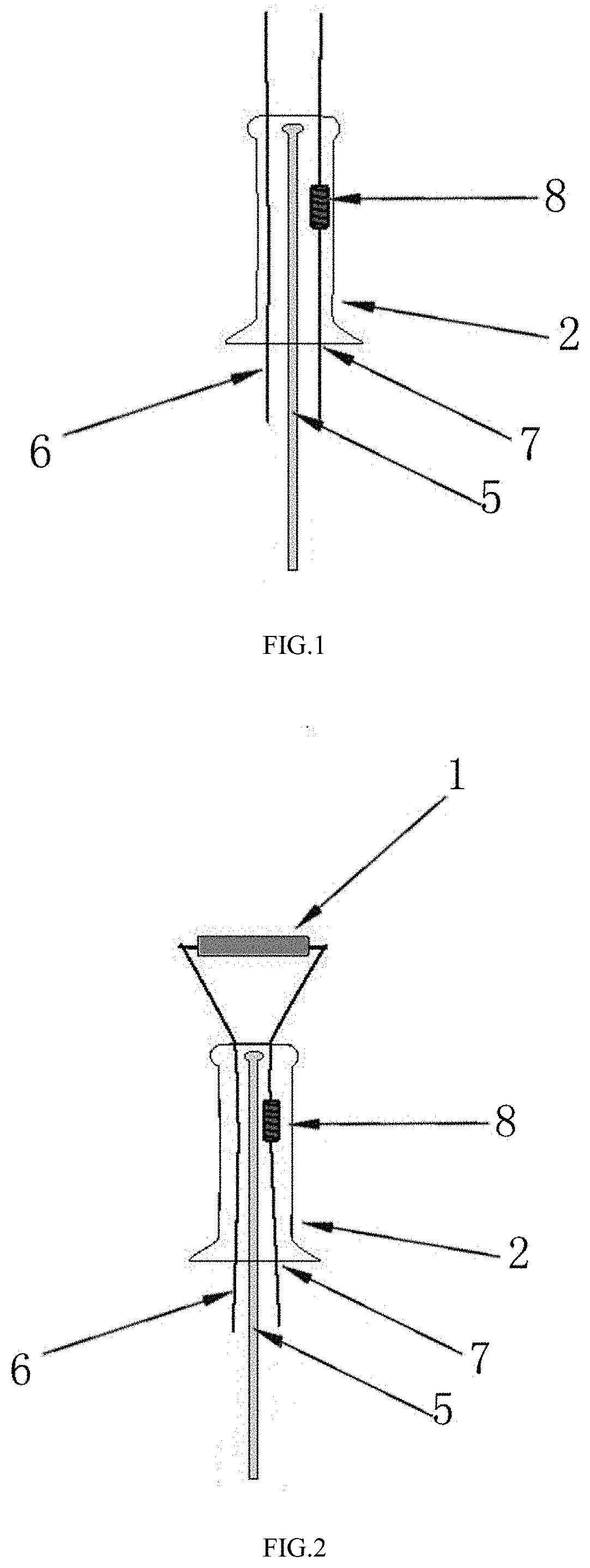 Horizontally welded LED filament lamp bulb