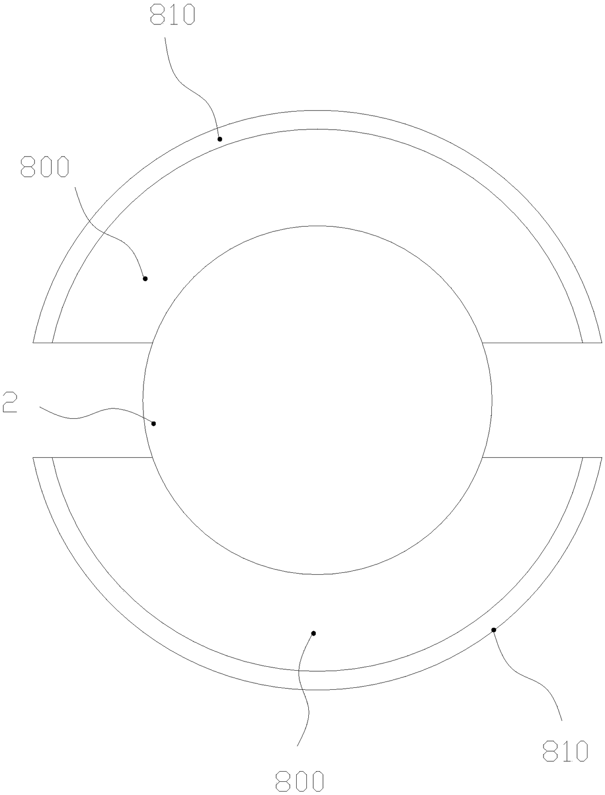 Water-cooled car lamp device