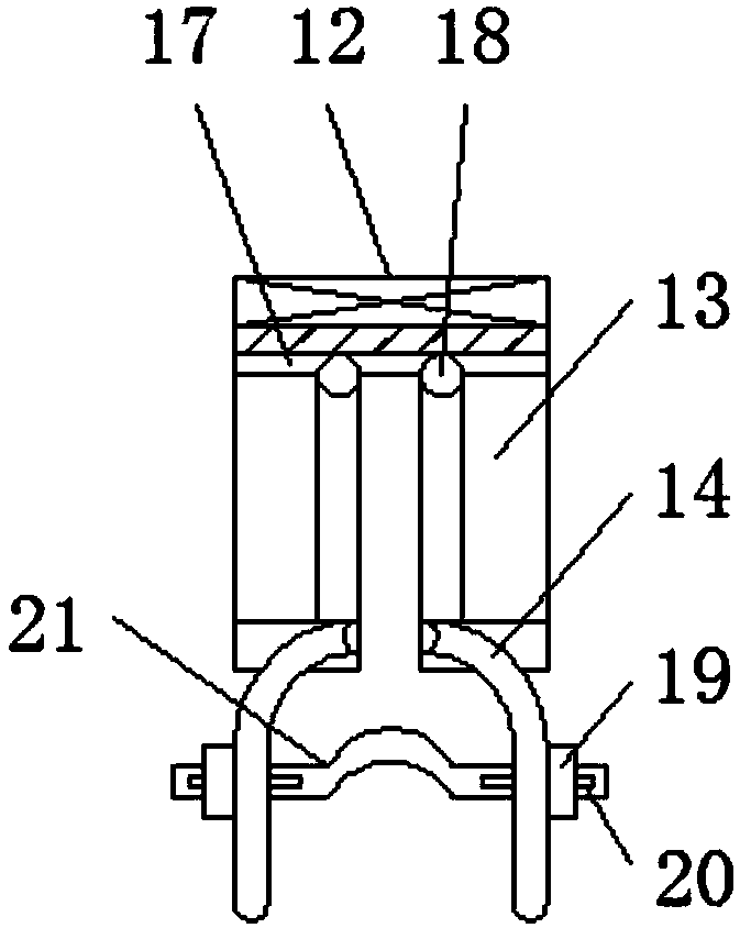 Textile bobbin clamping device with locking function