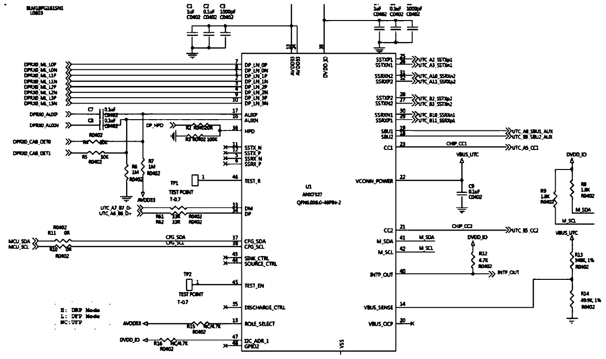 Display with USB Type C interface