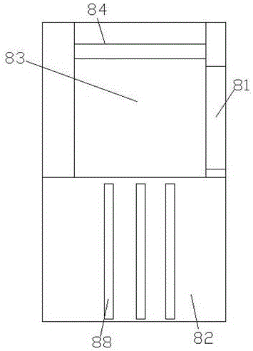 Suspension device for kitchen cutting tool