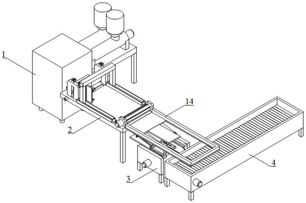 Black photovoltaic cell PO backboard processing technology and device