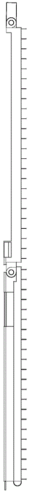 Device and method for mechanically cleaning inner wall of barrel-shaped container