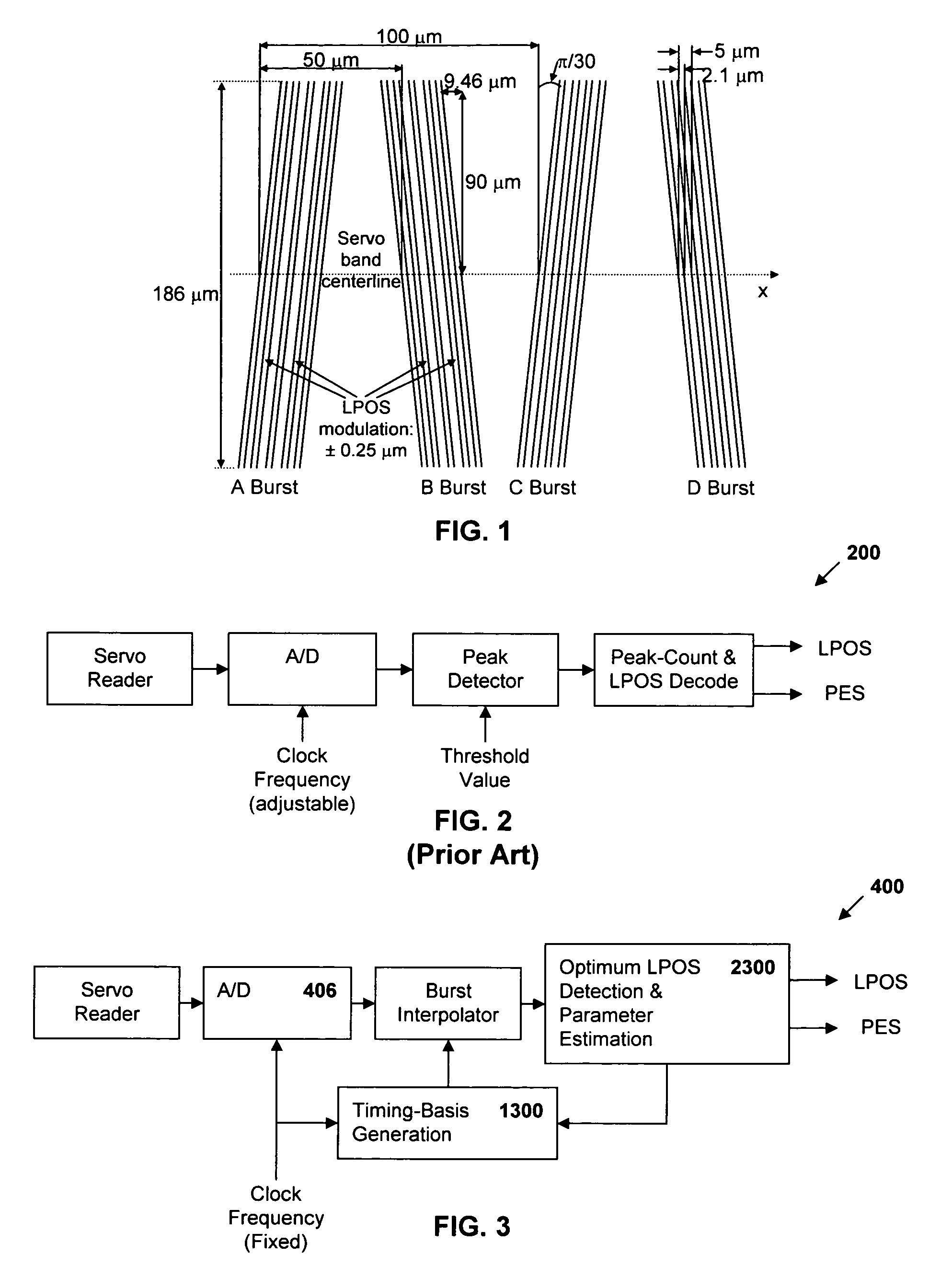 Synchronous servo channel for longitudinal position detection and position error signal generation in tape drive systems