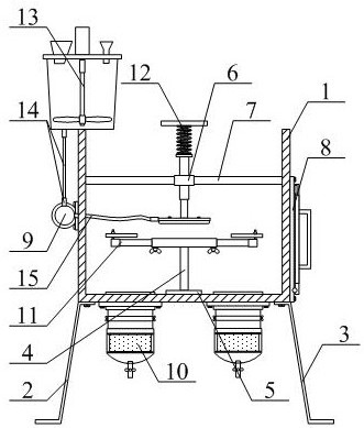 A multifunctional diaper side leakage detection equipment