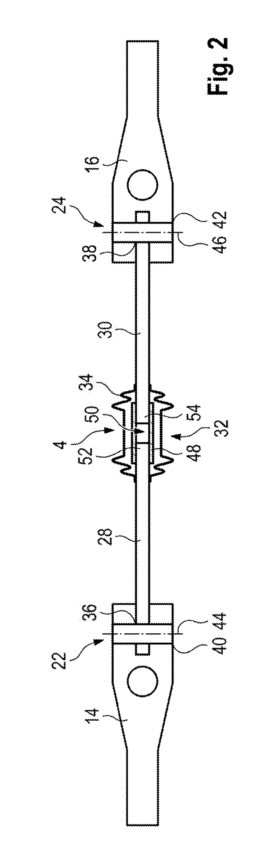 Vehicle axle arrangement