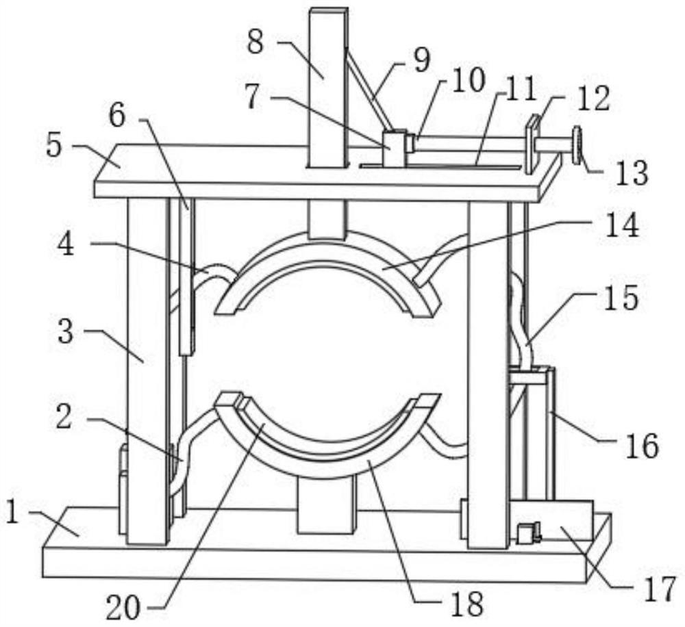 Novel cyclic cold compress device for orthopedic nursing