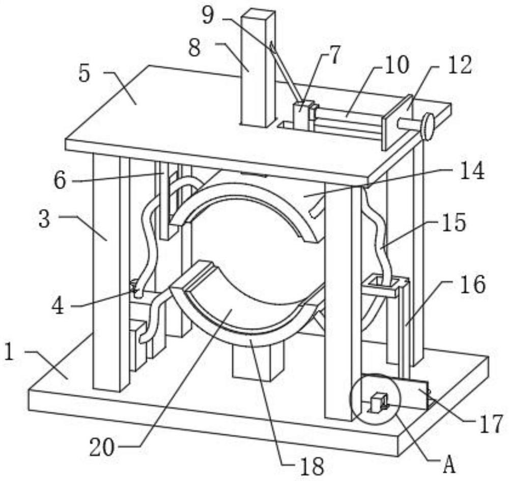 Novel cyclic cold compress device for orthopedic nursing