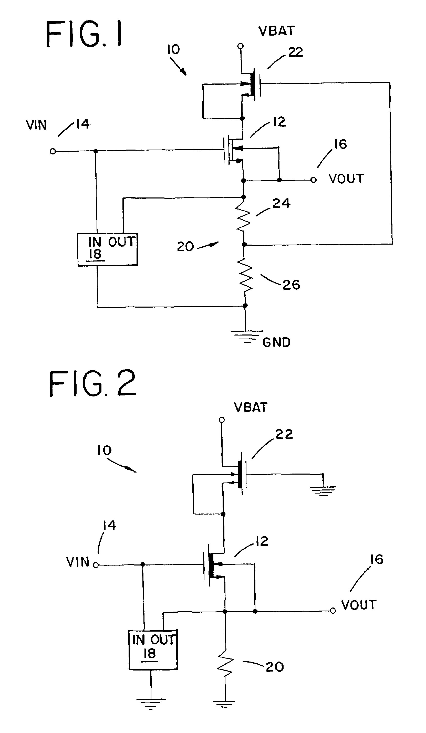 Electret microphone buffer circuit with significantly enhanced power supply rejection