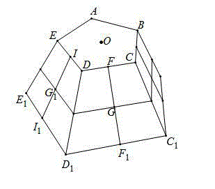 Method of solving intrinsic parameters of camera with regular pentagonal prismatic table