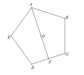 Method of solving intrinsic parameters of camera with regular pentagonal prismatic table