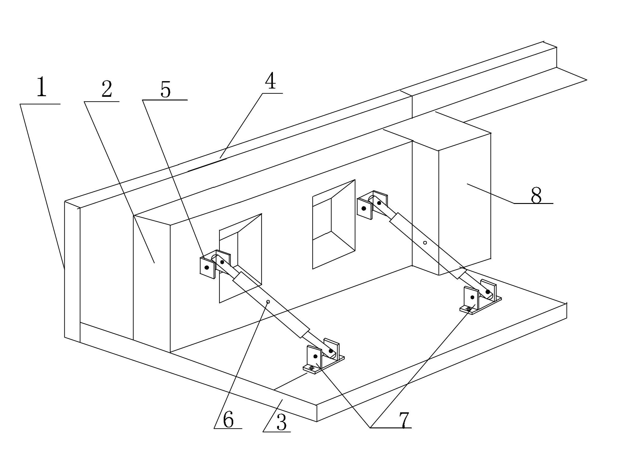 Mounting technology of large-module wall