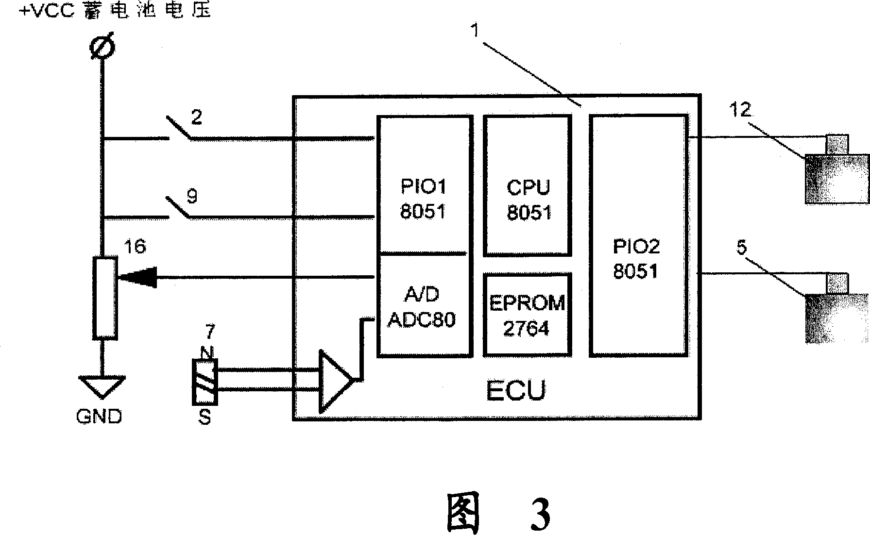 Automobile short stop and start of driving auxiliary means and system thereof