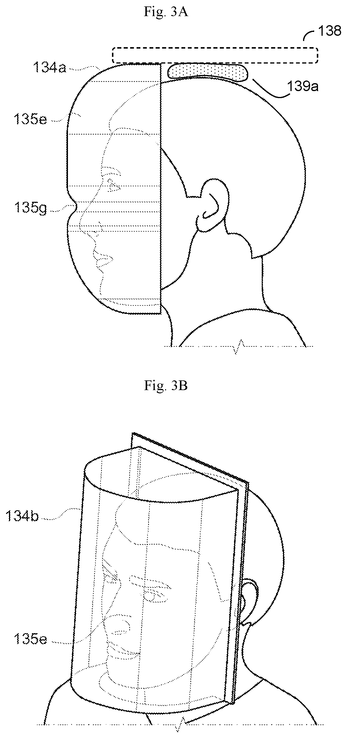 PPE with rotating assembly providing multiple face covers