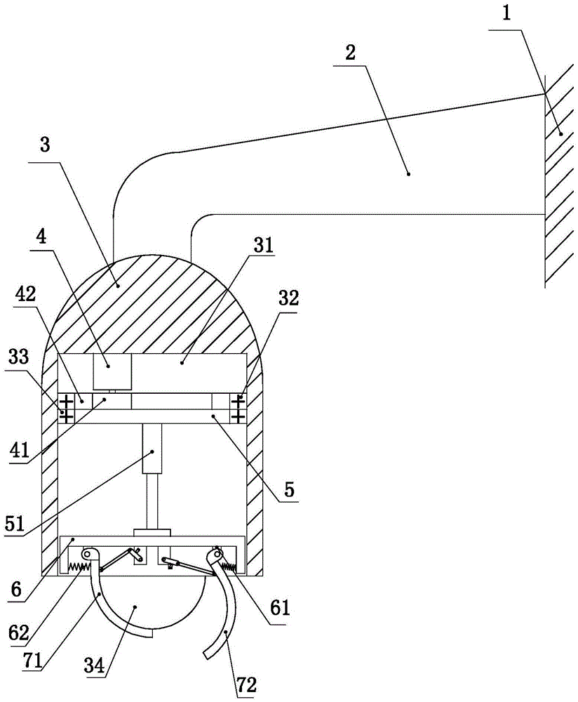 Cleaning device for spherical camera