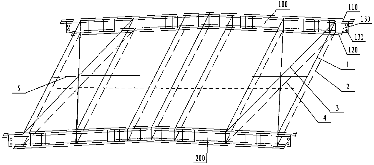 Method for installing steel structure roof beams