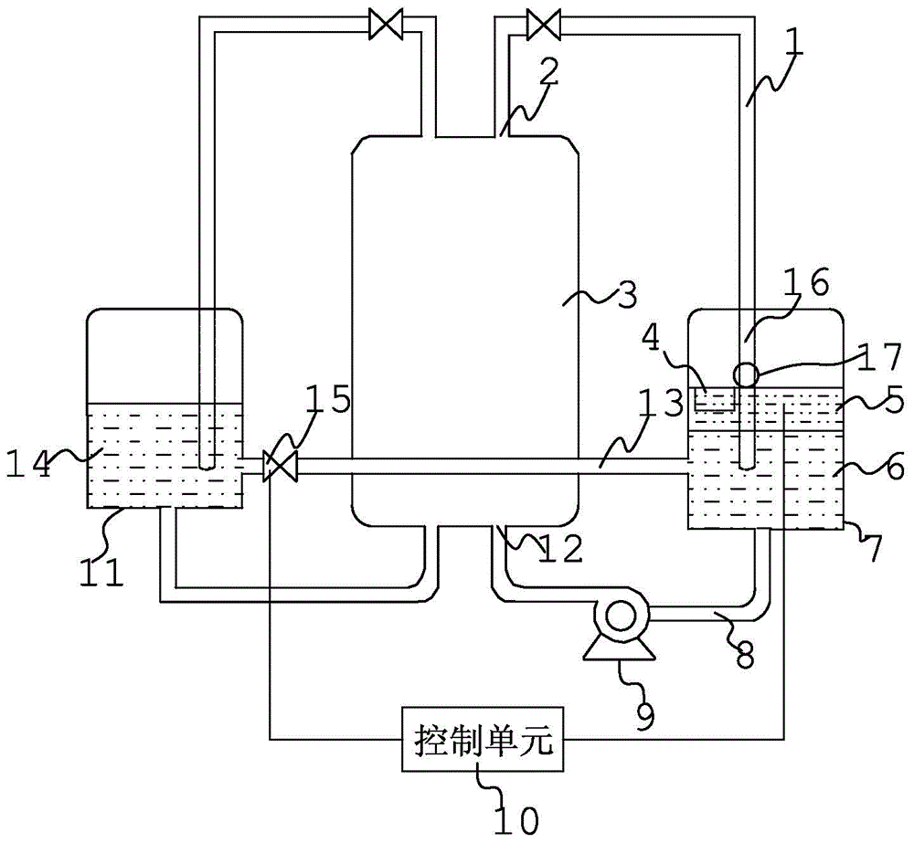 Flow battery negative electrolyte solution sealing system and flow battery system
