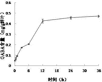 Mulberry leaf gamma-aminobutyric acid crude extract preparation method