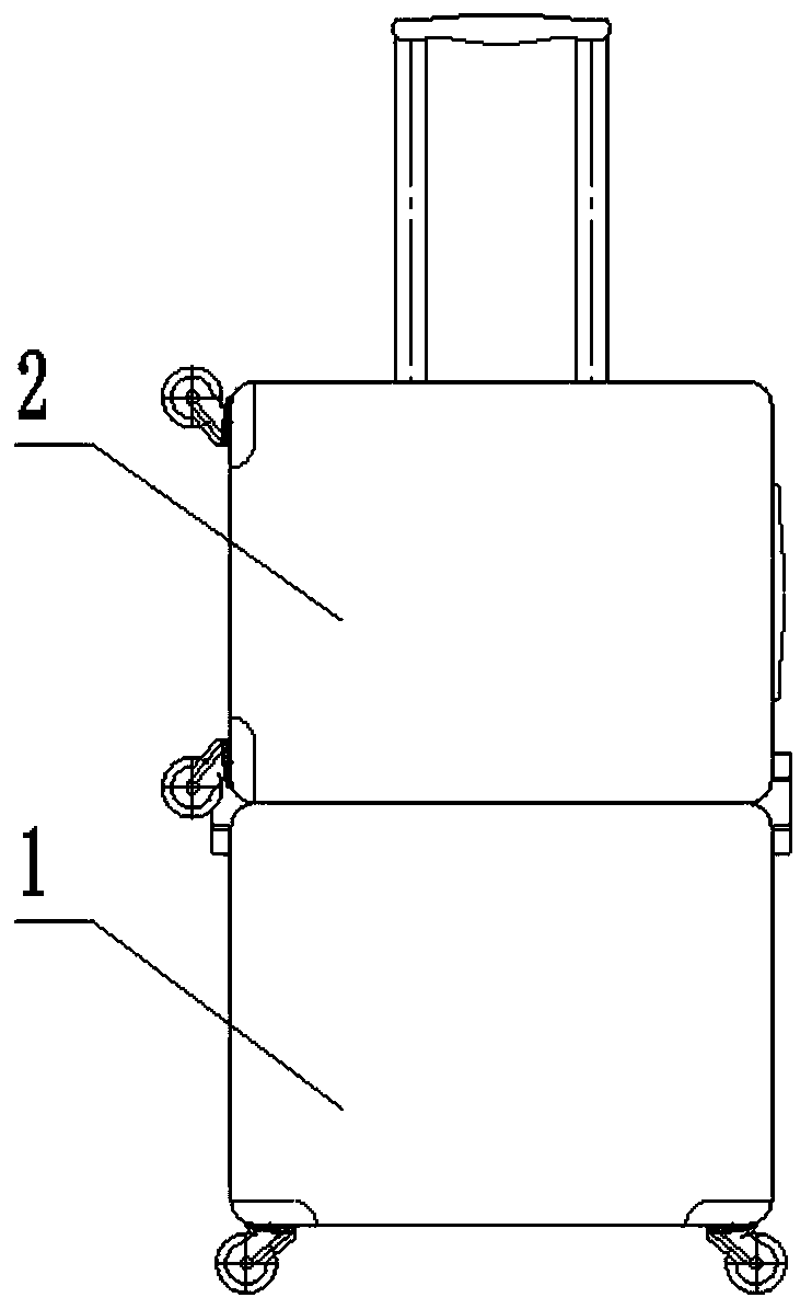 Carrier type trolley case