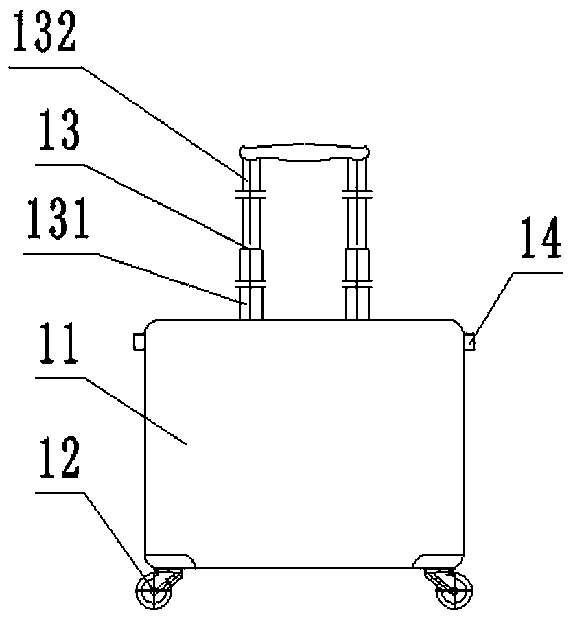 Carrier type trolley case