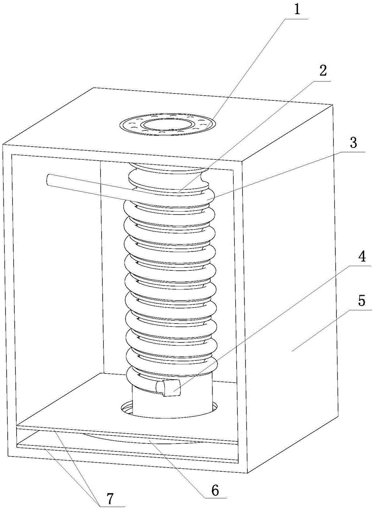 Wire winding instrument of detection device