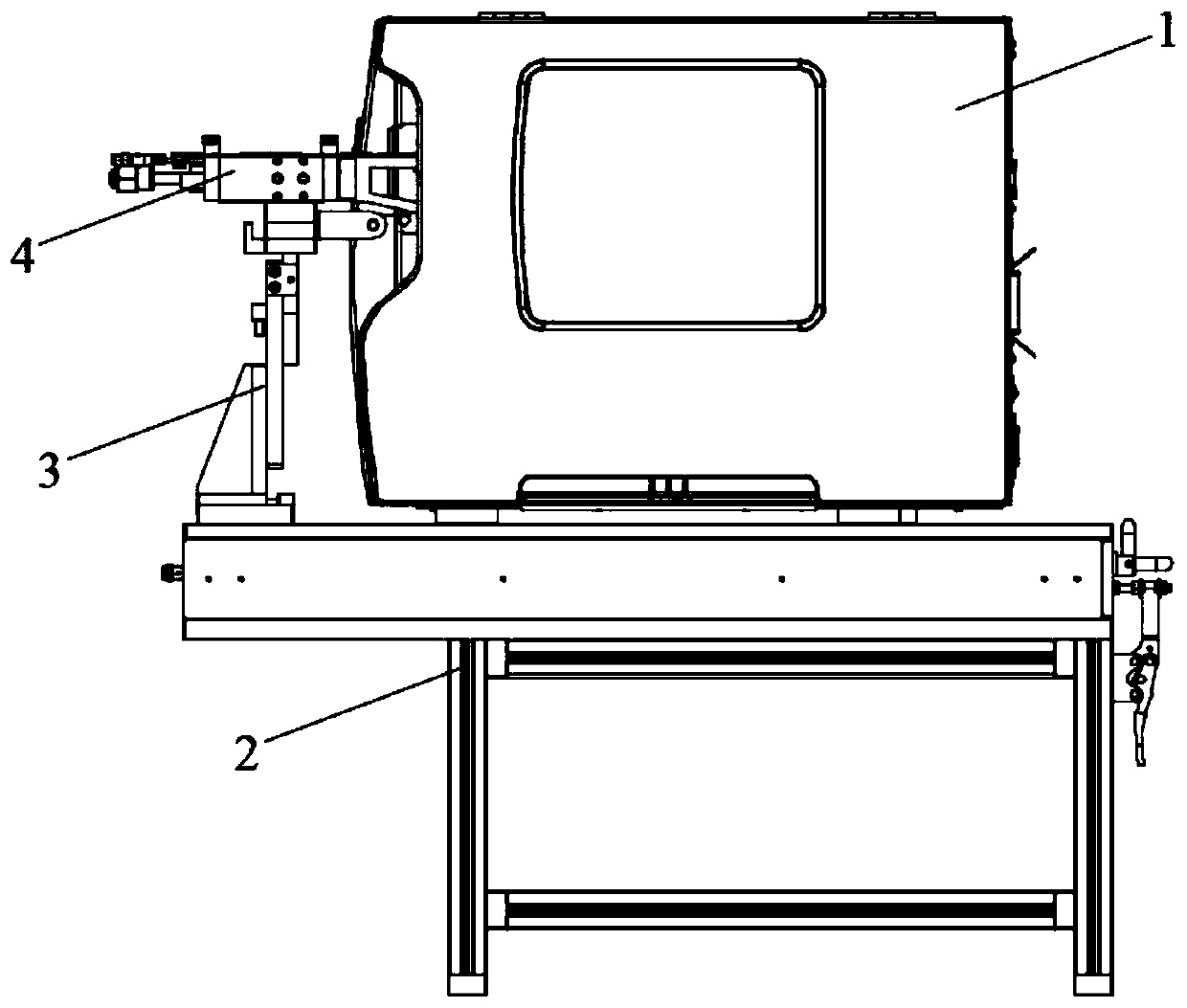 Automatic label stripping device