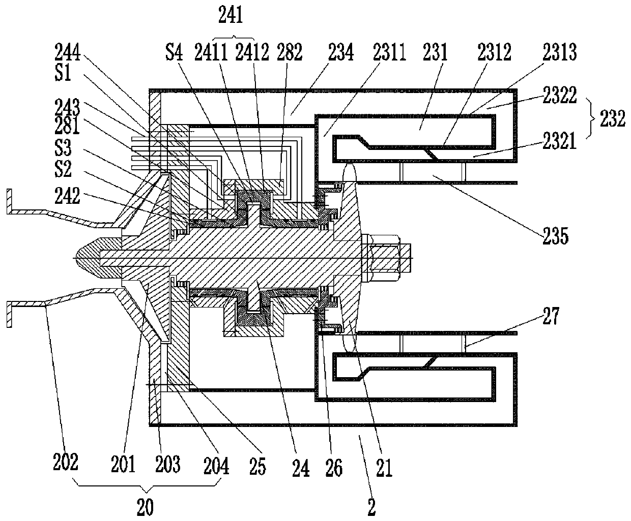 Combined cooling, heating and power micro gas turbine device