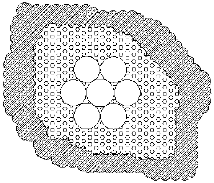 Multi-channel high-speed transmission bus cable used for aerospace, and manufacture method thereof