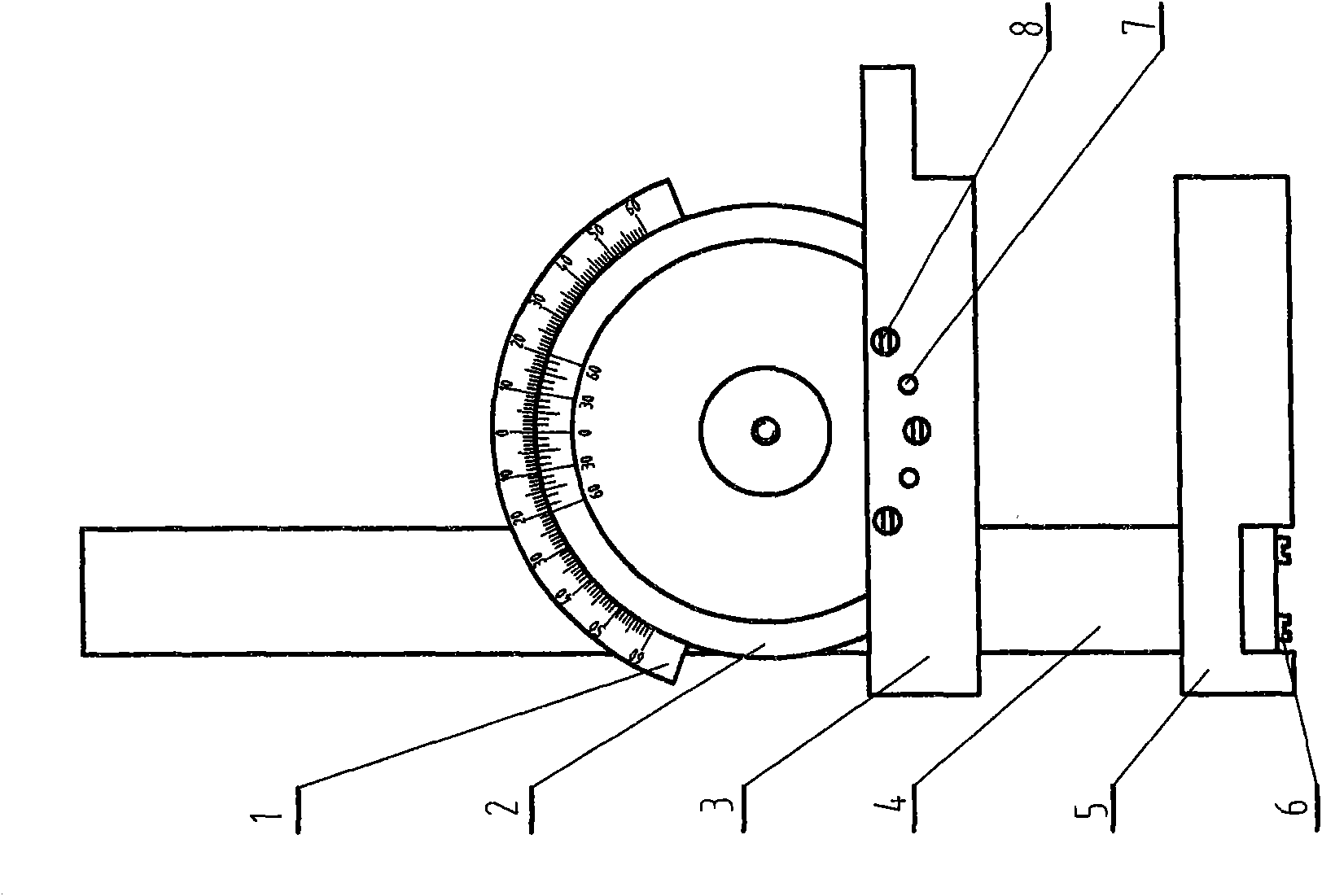 Special angle gauge for outer cone