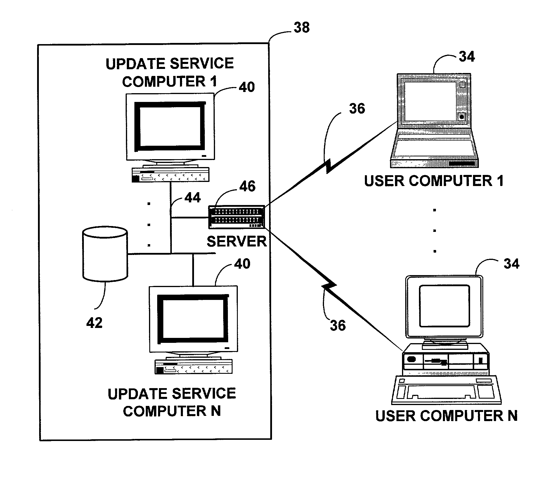 Method and system for identifying and obtaining computer software from a remote computer