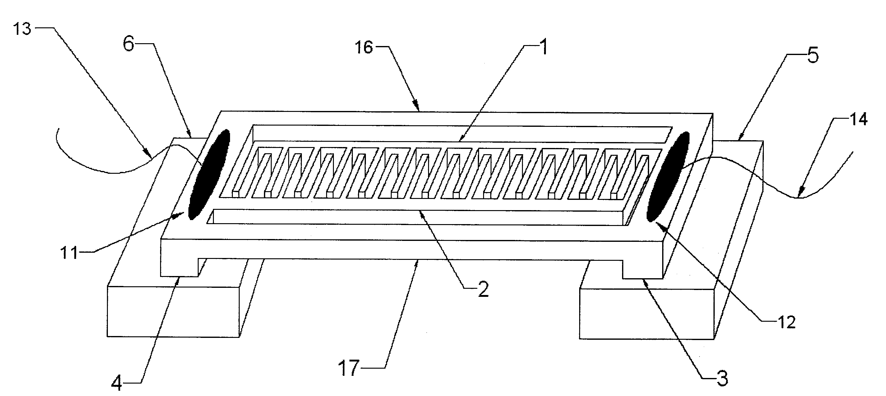 MEMS Capacitive Bending and Axial Strain Sensor