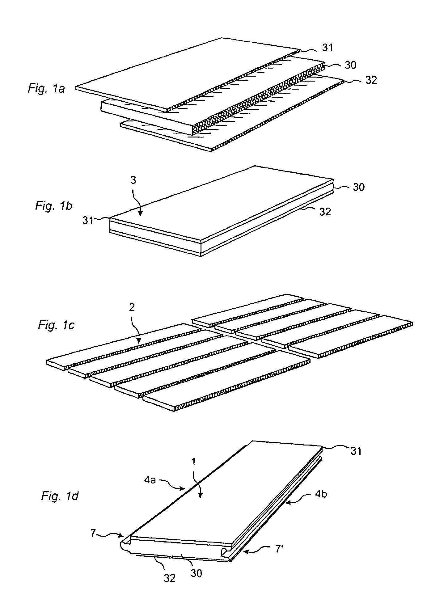 Method for manufacturing floorboard having surface layer of flexible and resilient fibers