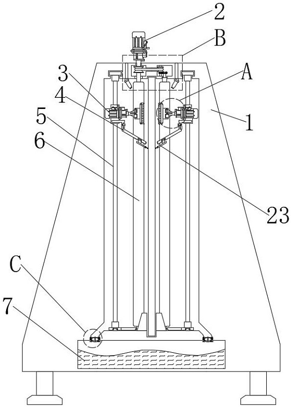 An oxide layer removal device for aluminum alloy production