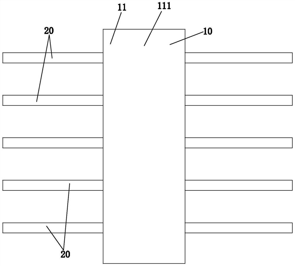 Automatic welding material belt for brocade silk threads