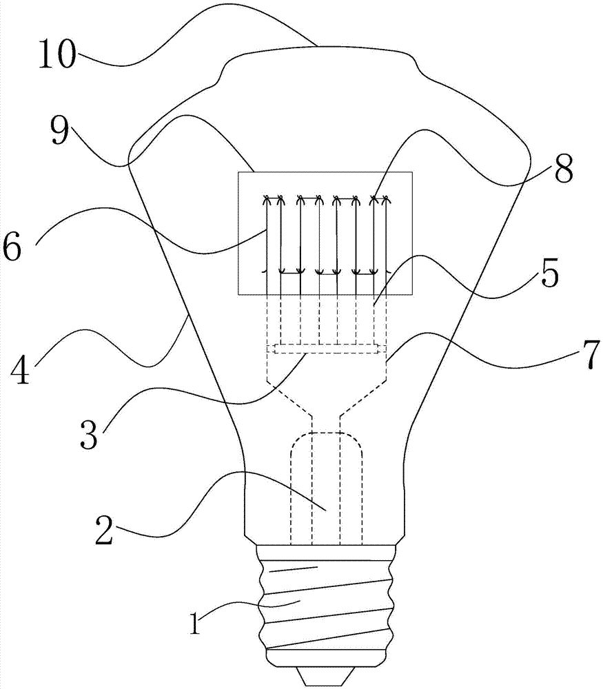 Luminous intensity detection standard bulb