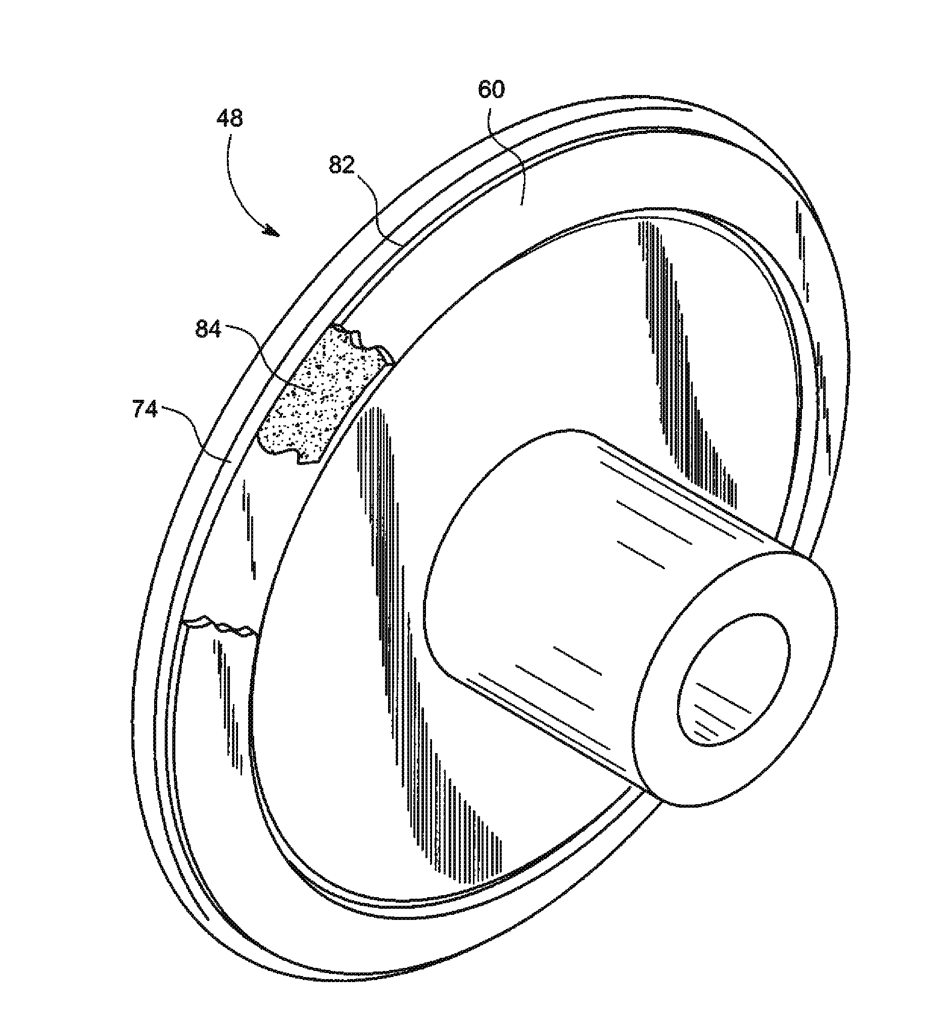 X-ray tube target and method of repairing a damaged x-ray tube target