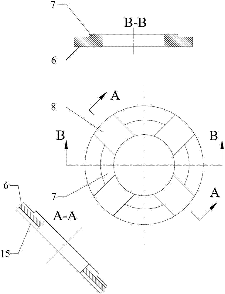 Fixture used for multistage overall blade disk electron beam welding