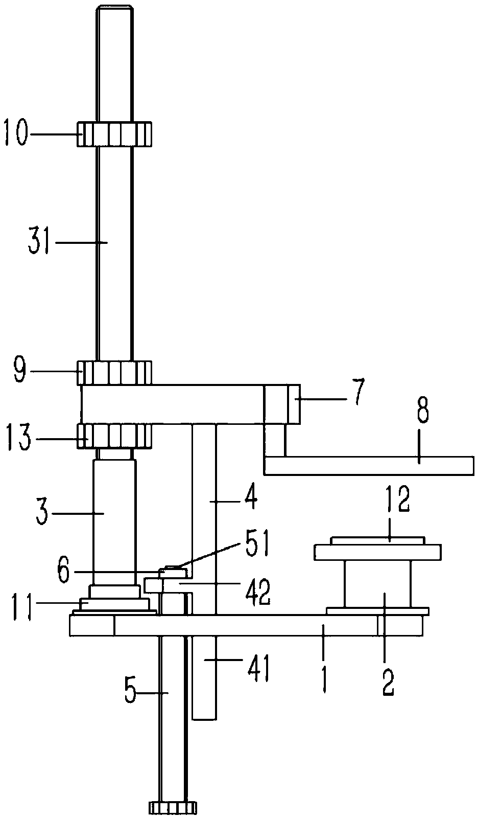 Perforating device applied to plastic shells