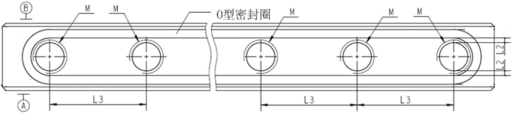 Guide block for preventing linear displacement blocking of electromechanical actuator