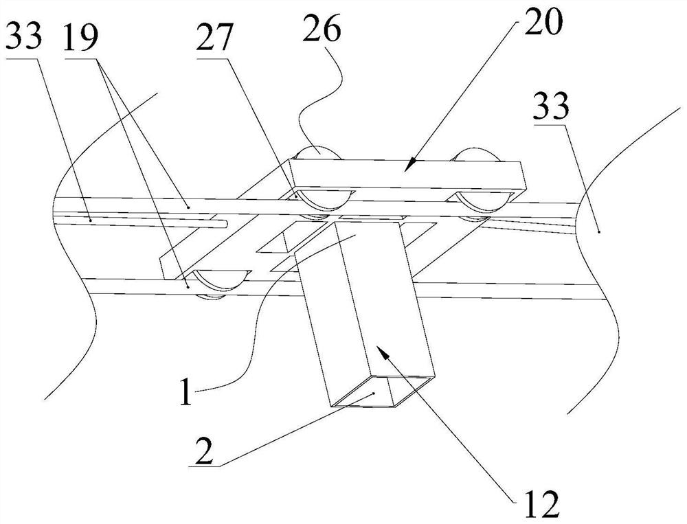 Foamed concrete vegetation nutrient medium and application thereof