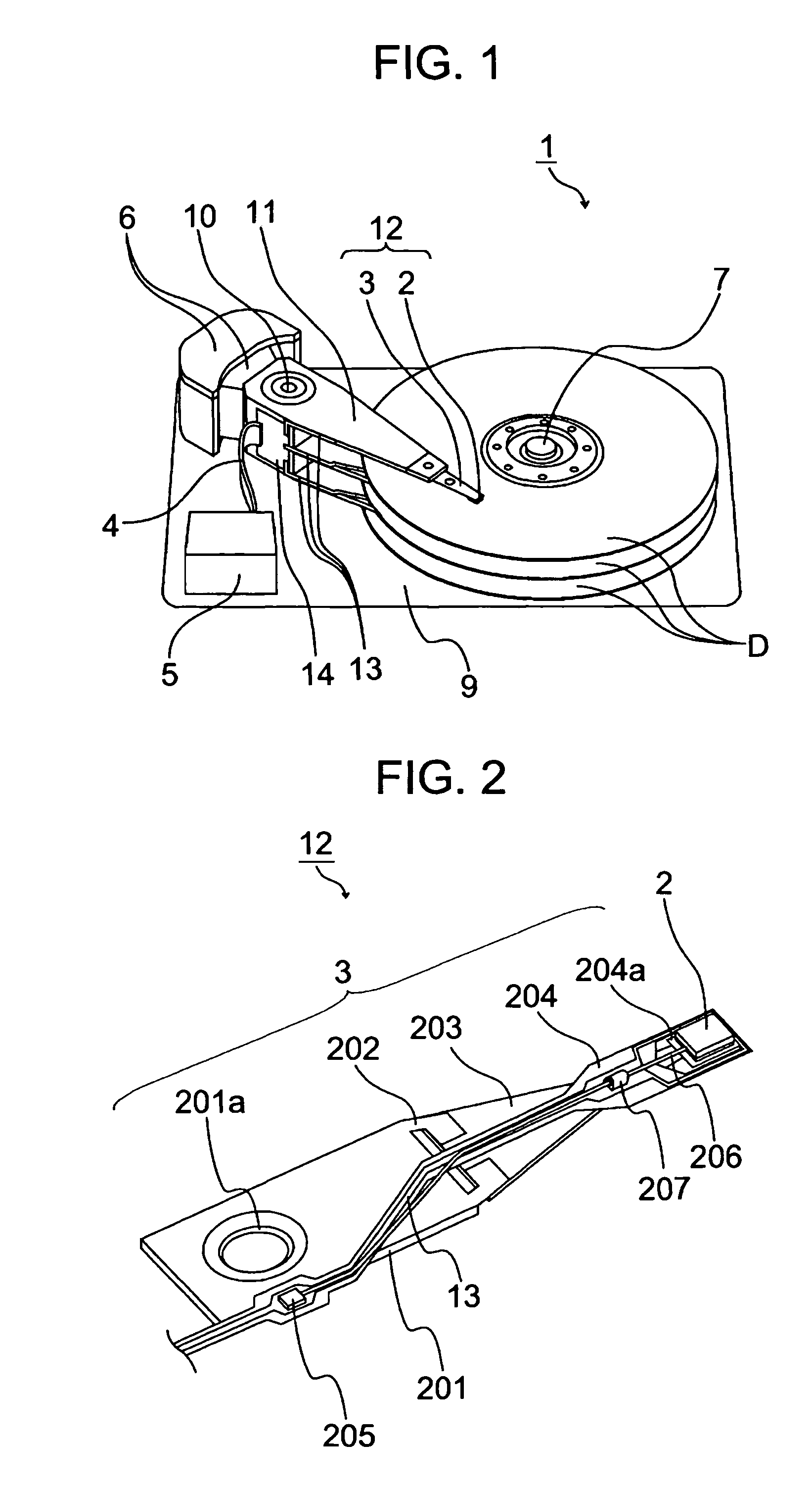 Head gimbal assembly using near-field light and information recording and reproducing apparatus including the same